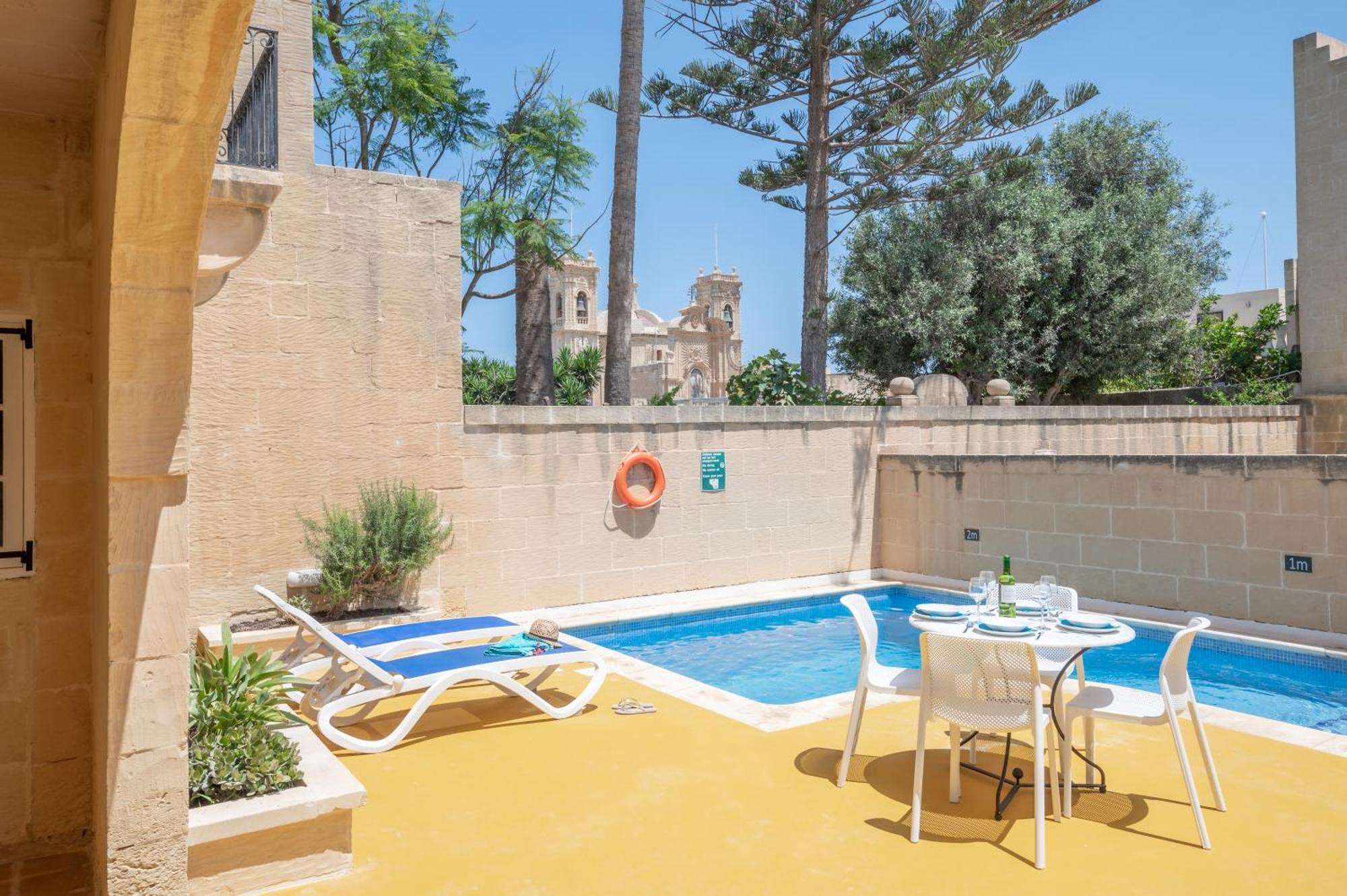Dar Ta' Betta Farmhouse With Private Pool Gharb  Bagian luar foto