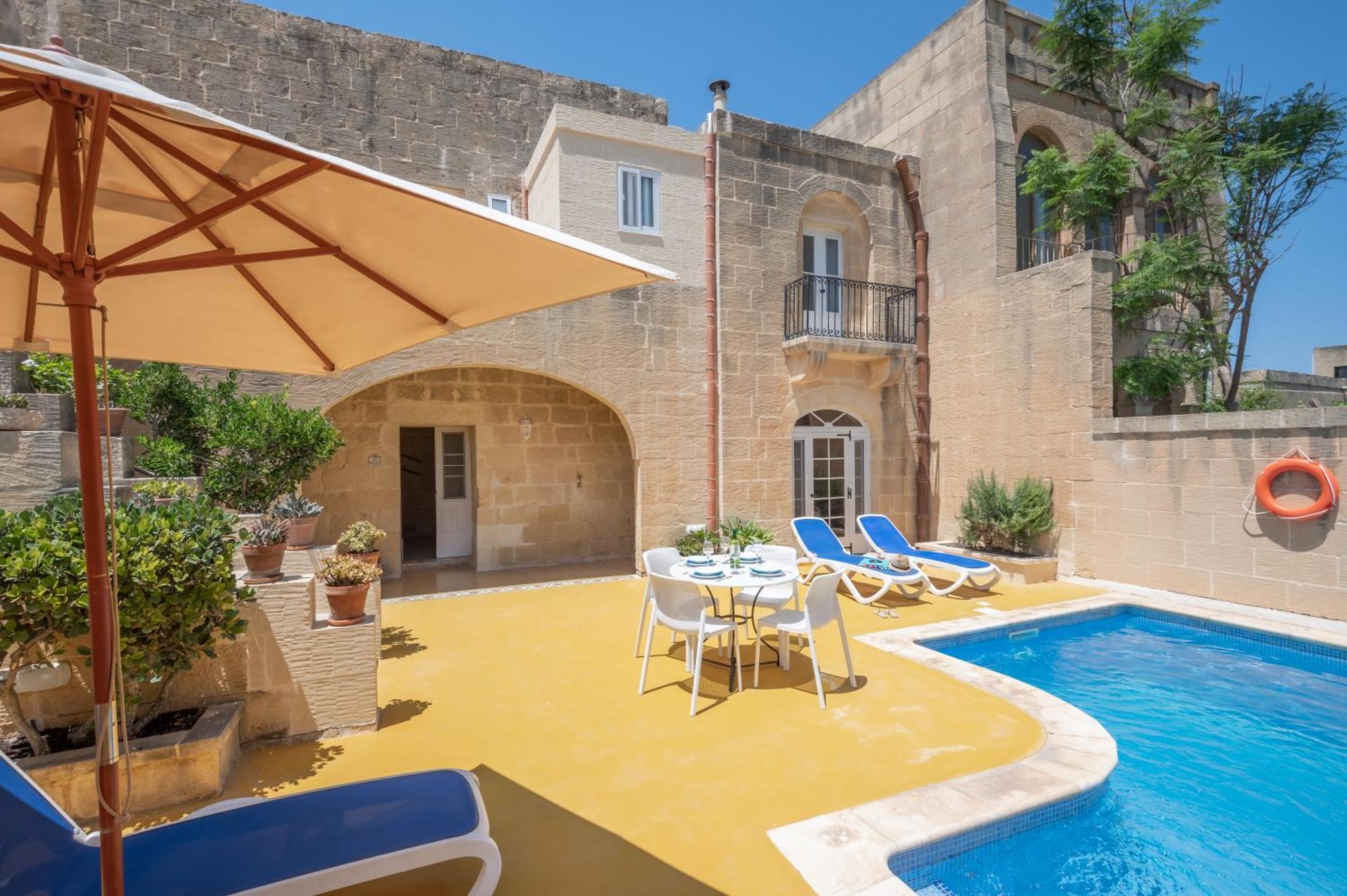 Dar Ta' Betta Farmhouse With Private Pool Gharb  Bagian luar foto